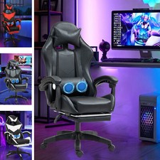 Leather Gaming Chair Massage