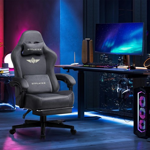 Fabric gaming chair - fabric, chair,