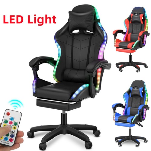 Gaming chair with rgb - gaming,
