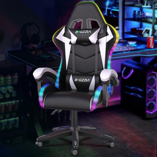 Rgb gaming chair with led - gaming,