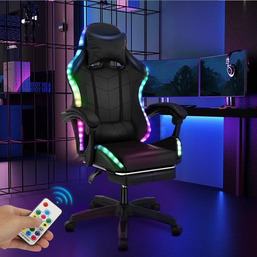 Gaming chair with rgb - chair,